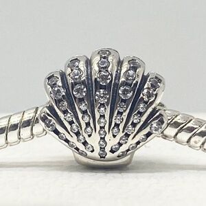 Retired Pandora Disney Ariel Shell Charm